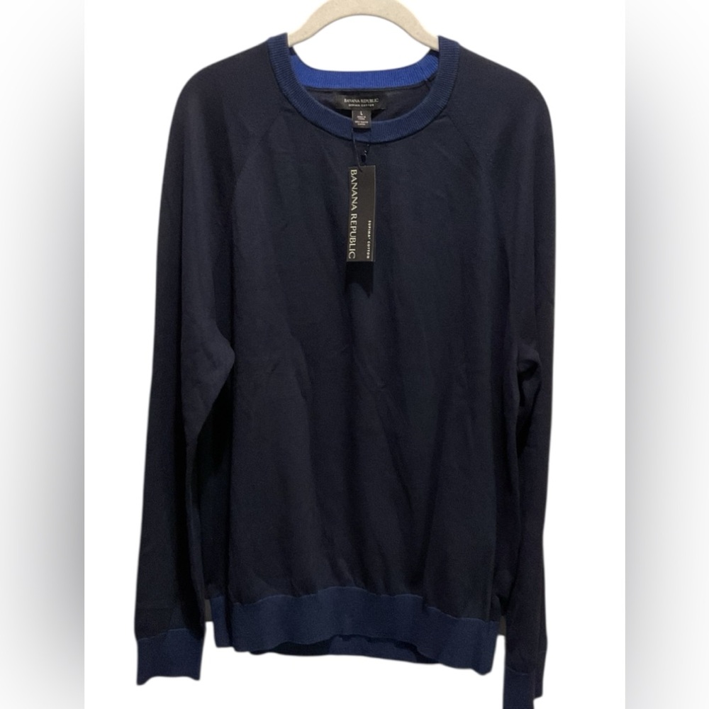 NWT Banana Republic Men’s Supima Cotton Sweater